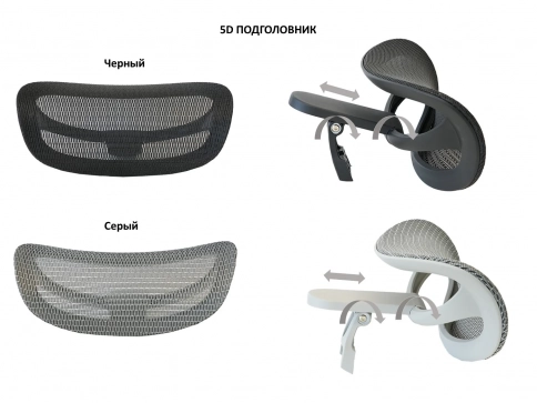 EXPERT ERGO FLY-HB H02W 5D серое - 6