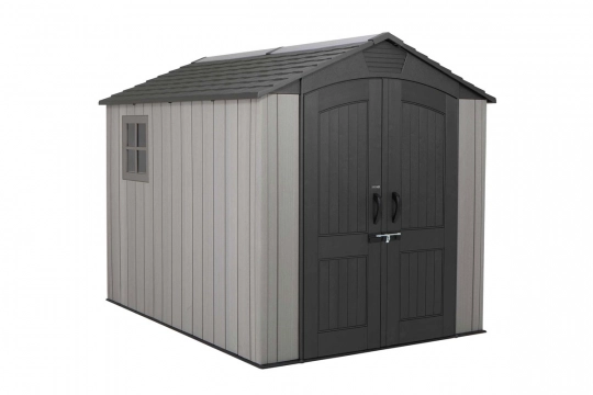 Сарай пластиковый WoodLook 7*12 - 1